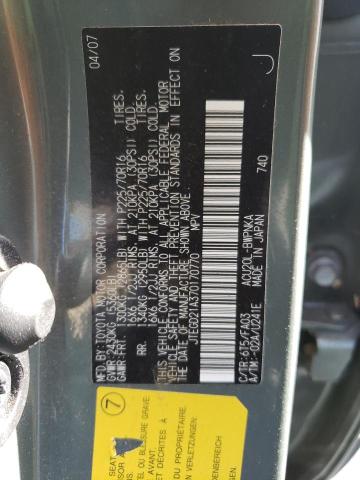 Photo 10 from auction – 2007 TOYOTA HIGHLANDER with VIN JTEGD21A370170770