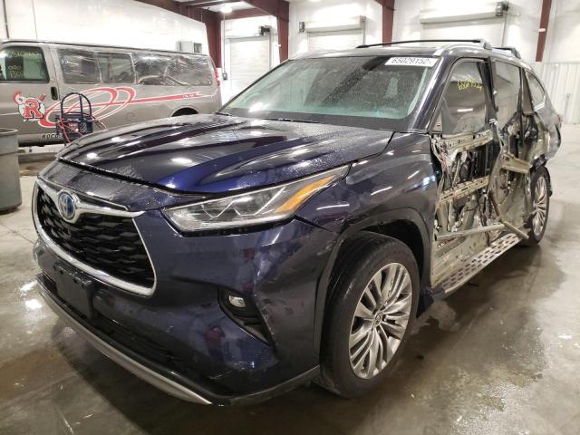 Photo 2 from auction – 2021 TOYOTA HIGHLANDER with VIN 5TDFARAH1MS010412