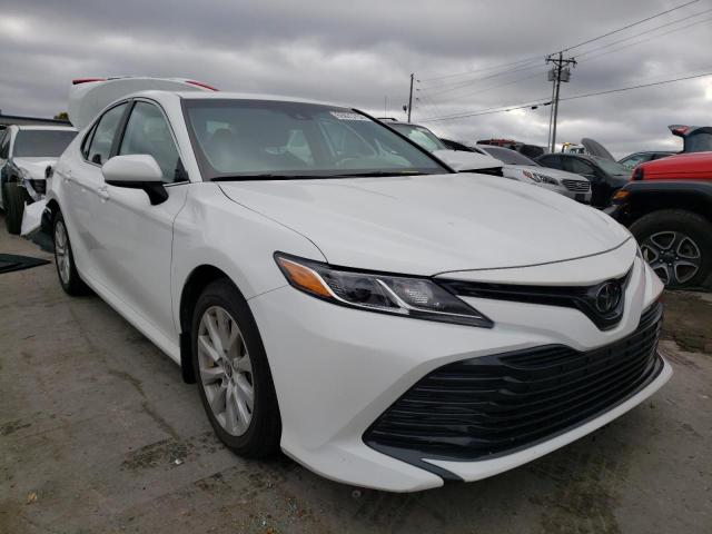 TOYOTA CAMRY LE 2020 with VIN 4T1C11AK2LU396649 - Photo from auction