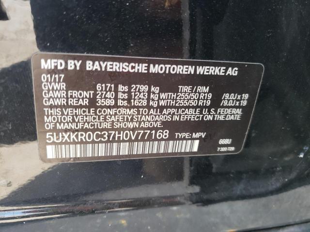 Photo 10 from auction – 2017 BMW X5 XDRIVE3 with VIN 5UXKR0C37H0V77168