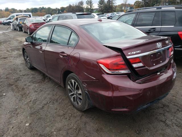 Photo 3 from auction – 2013 HONDA CIVIC EXL with VIN 19XFB2F90DE262166