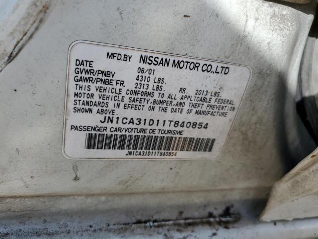 Photo 10 from auction – 2001 NISSAN MAXIMA GXE with VIN JN1CA31D11T840854