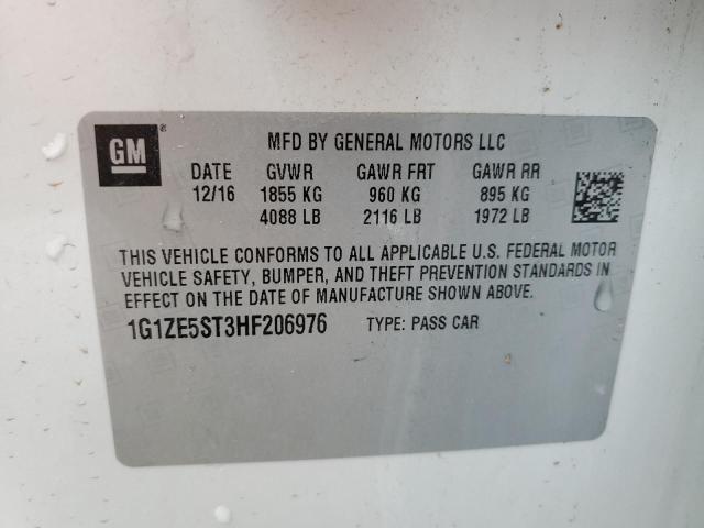 Photo 10 from auction – 2017 CHEVROLET MALIBU LT with VIN 1G1ZE5ST3HF206976
