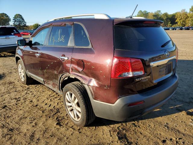 Photo 3 from auction – 2011 KIA SORENTO EX with VIN 5XYKUDA16BG089937