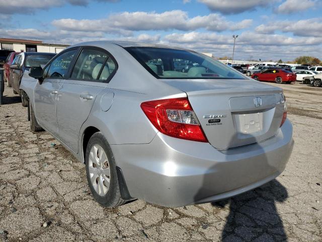 Photo 3 from auction – 2012 HONDA CIVIC LX with VIN 2HGFB2F51CH319637
