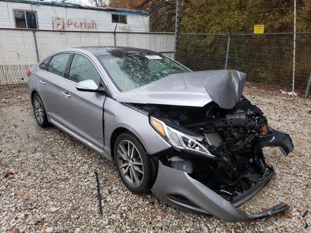 HYUNDAI SONATA SPO 2015 with VIN 5NPE34AB8FH063752 - Photo from auction