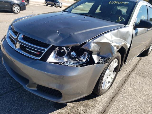 Photo 9 from auction – 2013 DODGE AVENGER SE with VIN 1C3CDZABXDN614010