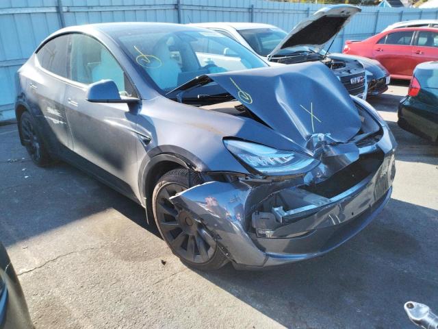 TESLA MODEL Y 2021 with VIN 5YJYGDEE0MF281167 - Photo from auction