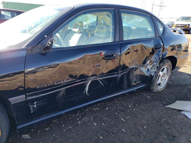 Photo 9 from auction – 2002 CHEVROLET IMPALA LS with VIN 2G1WH55K529275083