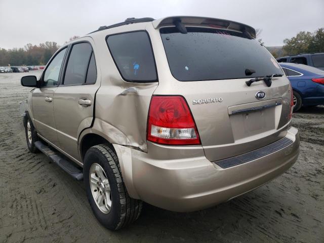 Photo 3 from auction – 2006 KIA SORENTO EX with VIN KNDJD733X65598133