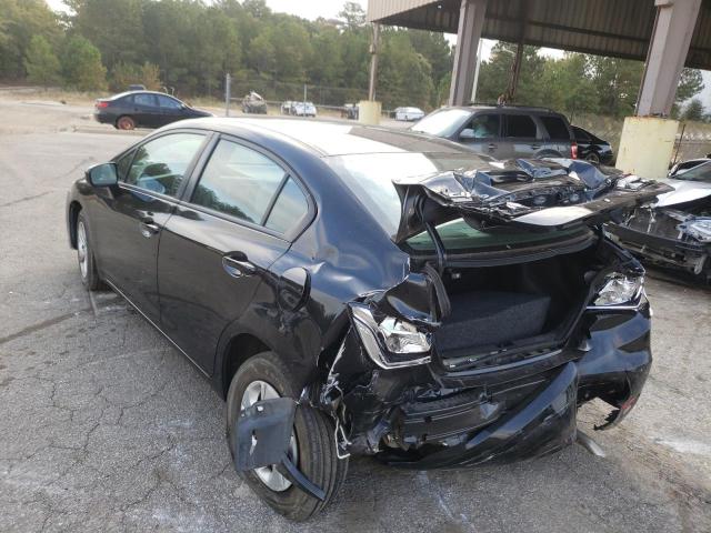 Photo 3 from auction – 2015 HONDA CIVIC LX with VIN 19XFB2F58FE025800