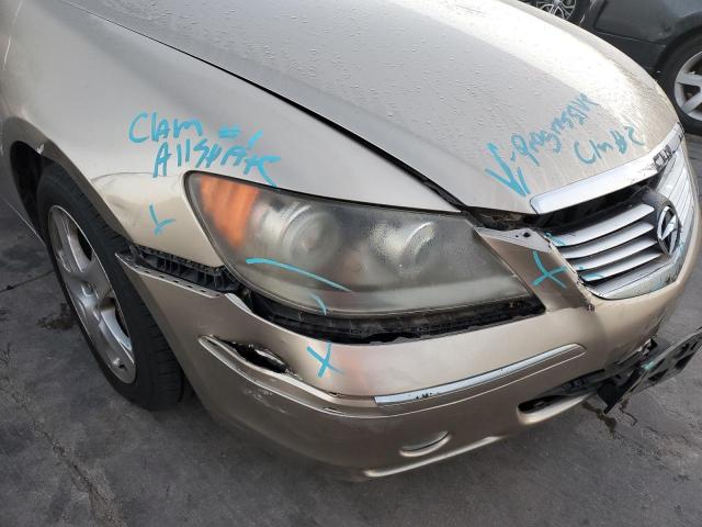 Photo 9 from auction – 2006 ACURA RL with VIN JH4KB16596C005716