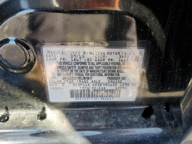 Photo 10 from auction – 2014 NISSAN VERSA NOTE with VIN 3N1CE2CP3EL381617