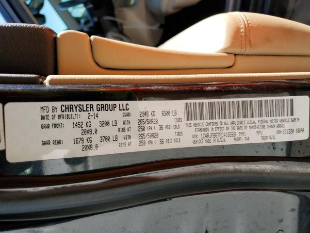 Photo 10 from auction – 2014 JEEP GRAND CHER with VIN 1C4RJFBG7EC416568