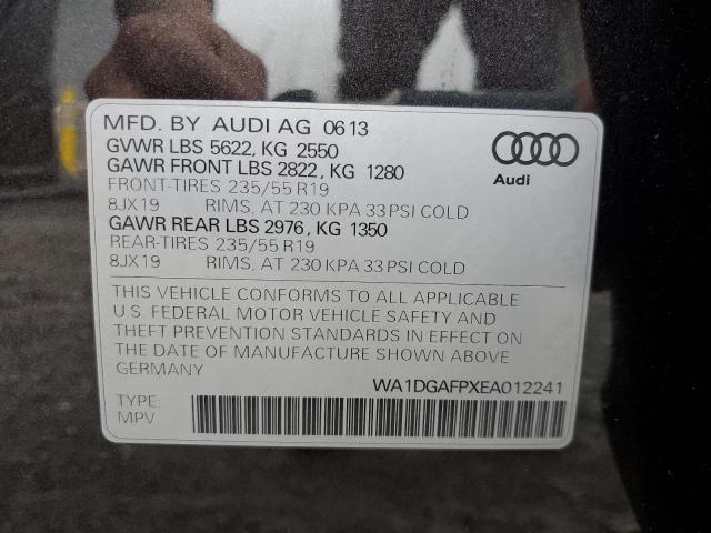 Photo 10 from auction – 2014 AUDI Q5 PREMIUM with VIN WA1DGAFPXEA012241