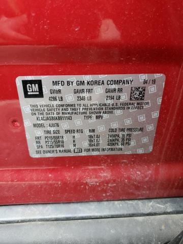 Photo 10 from auction – 2019 BUICK ENCORE PRE with VIN KL4CJASB6KB911143