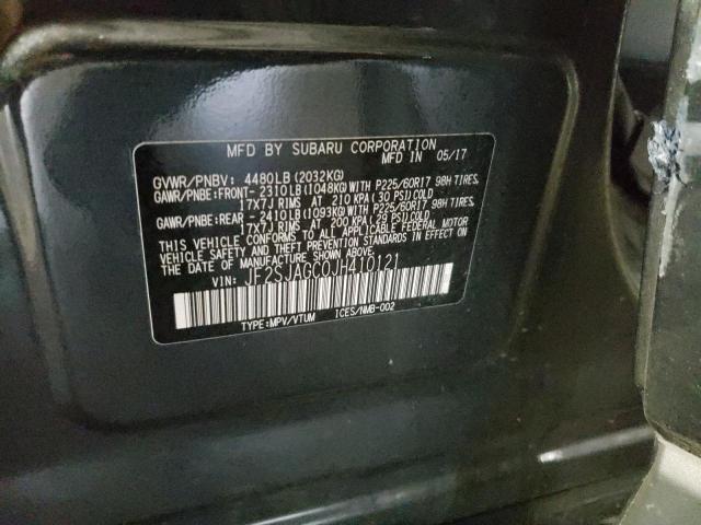 Photo 10 from auction – 2018 SUBARU FORESTER 2 with VIN JF2SJAGC0JH410121