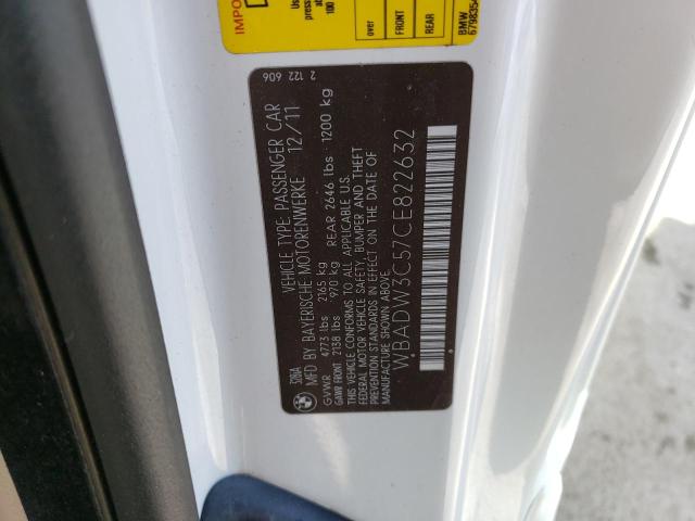 Photo 10 from auction – 2012 BMW 328 I with VIN WBADW3C57CE822632
