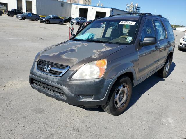 Photo 2 from auction – 2004 HONDA CR-V LX with VIN JHLRD68544C022587