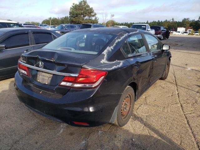 Photo 4 from auction – 2013 HONDA CIVIC LX with VIN 2HGFB2F57DH515938