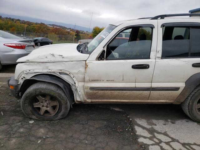 Photo 9 from auction – 2003 JEEP LIBERTY SP with VIN 1J4GL48KX3W649917