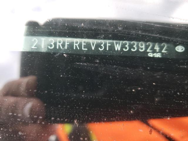 Photo 10 from auction – 2015 TOYOTA RAV4 XLE with VIN 2T3RFREV3FW339242