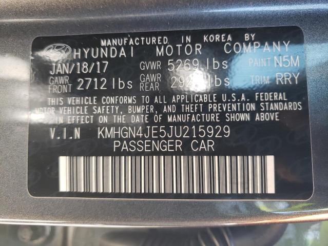 Photo 10 from auction – 2018 GENESIS G80 BASE with VIN KMHGN4JE5JU215929
