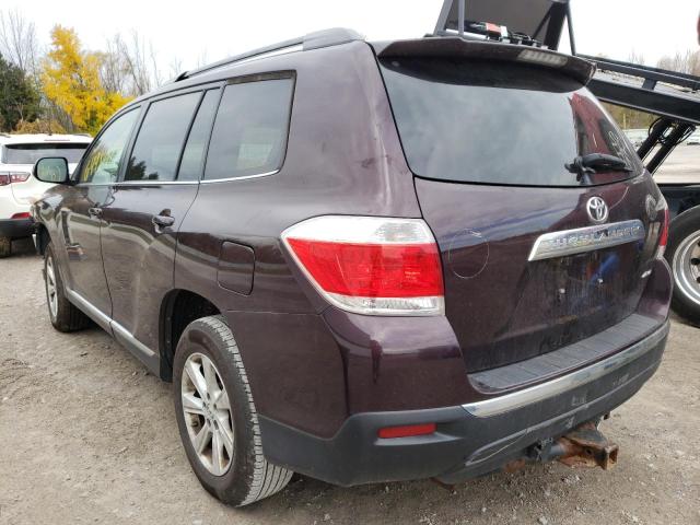Photo 3 from auction – 2013 TOYOTA HIGHLANDER with VIN 5TDBK3EH8DS203806