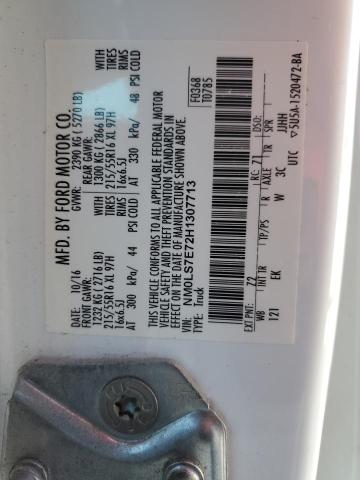 Photo 10 from auction – 2017 FORD TRANSIT CO with VIN NM0LS7E72H1307713