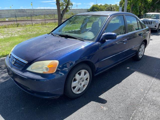 Photo 2 from auction – 2001 HONDA CIVIC EX with VIN 2HGES26741H604665