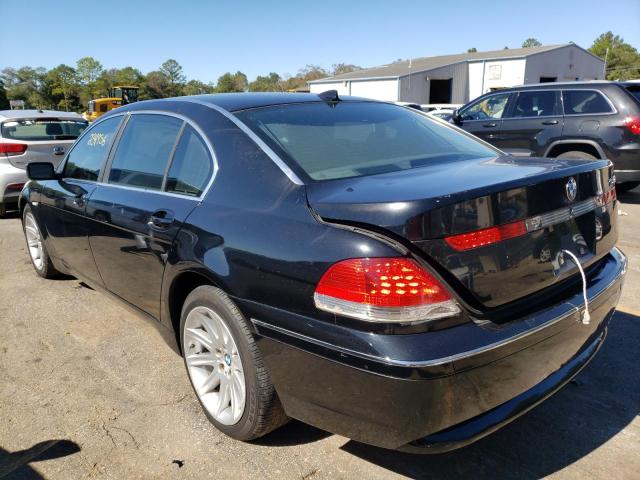 Photo 3 from auction – 2003 BMW 745 LI with VIN WBAGN63493DR08796