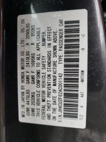 Photo 10 from auction – 2010 ACURA TSX with VIN JH4CU2F62AC001142