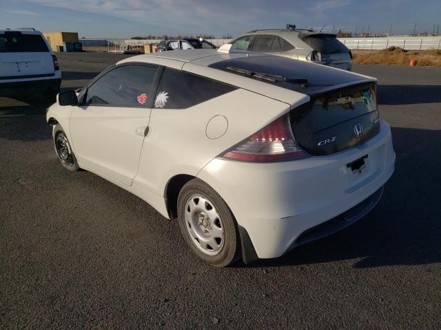 Photo 3 from auction – 2012 HONDA CR-Z EX with VIN JHMZF1C67CS004582