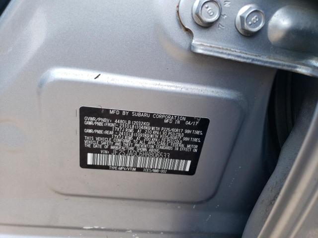 Photo 10 from auction – 2017 SUBARU FORESTER 2 with VIN JF2SJAGC6HH806533