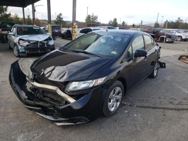 Photo 2 from auction – 2015 HONDA CIVIC LX with VIN 19XFB2F58FE025800