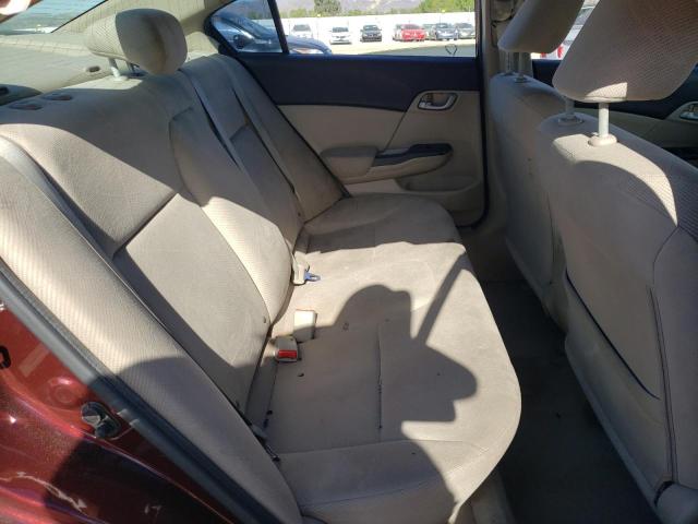 Photo 6 from auction – 2012 HONDA CIVIC LX with VIN 19XFB2F50CE357323