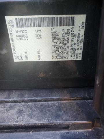 Photo 10 from auction – 2009 NISSAN MAXIMA S with VIN 1N4AA51E59C855979