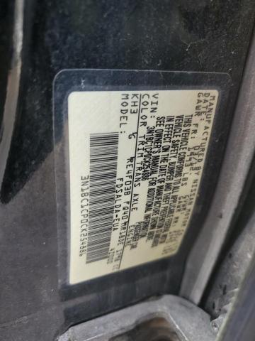 Photo 10 from auction – 2012 NISSAN VERSA S with VIN 3N1BC1CP0CK254886