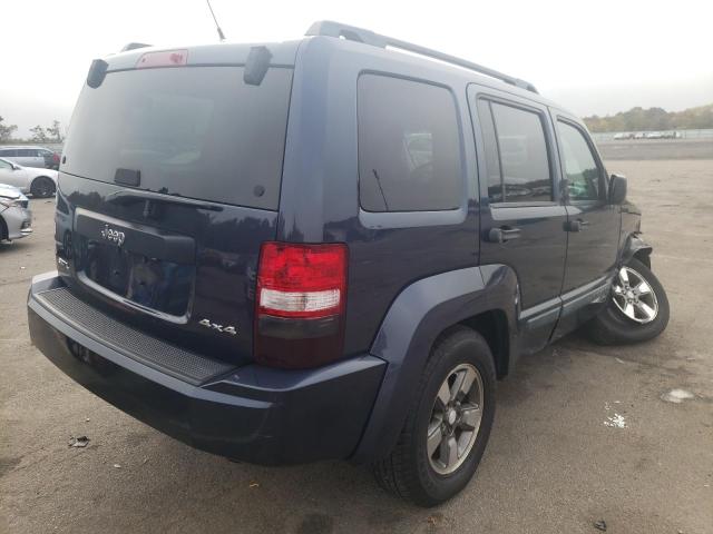 Photo 4 from auction – 2008 JEEP LIBERTY SP with VIN 1J8GN28K18W115838