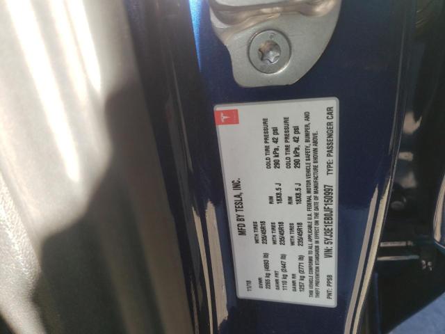 Photo 10 from auction – 2018 TESLA MODEL 3 with VIN 5YJ3E1EB0JF150997