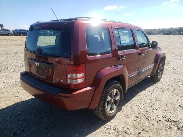 Photo 4 from auction – 2008 JEEP LIBERTY SP with VIN 1J8GP28K28W215957