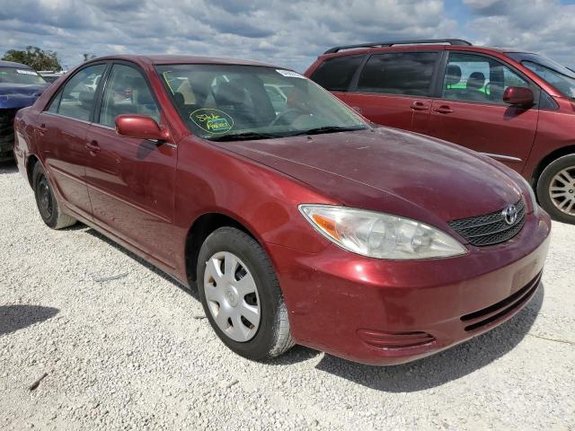TOYOTA CAMRY LE 2002 with VIN 4T1BE32K72U070869 - Photo from auction