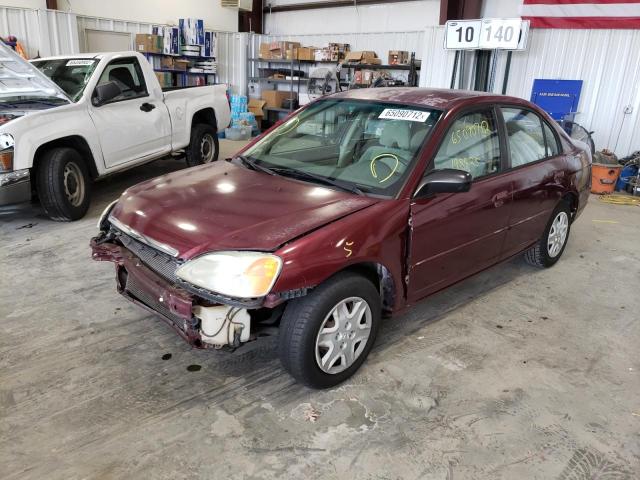 Photo 2 from auction – 2003 HONDA CIVIC with VIN 1HGES16533L029473