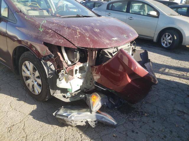 Photo 9 from auction – 2012 HONDA CIVIC LX with VIN 19XFB2F5XCE330002
