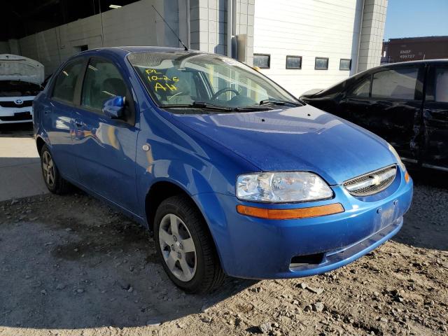 CHEVROLET AVEO BASE 2005 with VIN KL1TD52685B449851 - Photo from auction