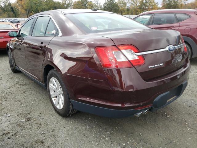 Photo 3 from auction – 2012 FORD TAURUS SE with VIN 1FAHP2DW4CG124251