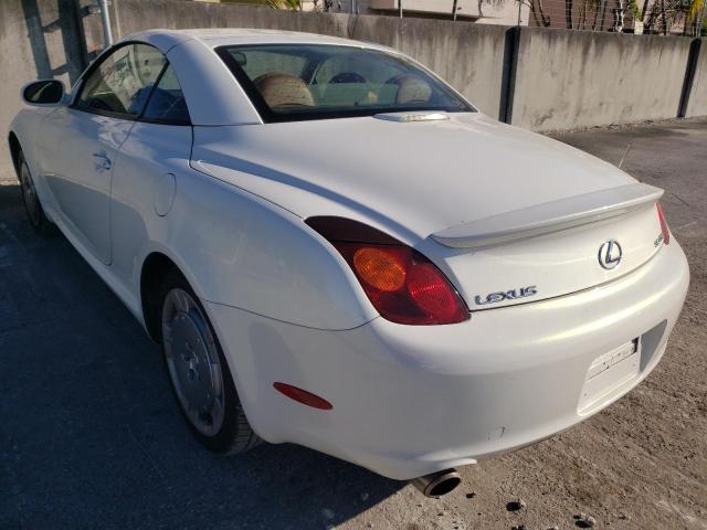 Photo 3 from auction – 2005 LEXUS SC 430 with VIN JTHFN48Y550066997