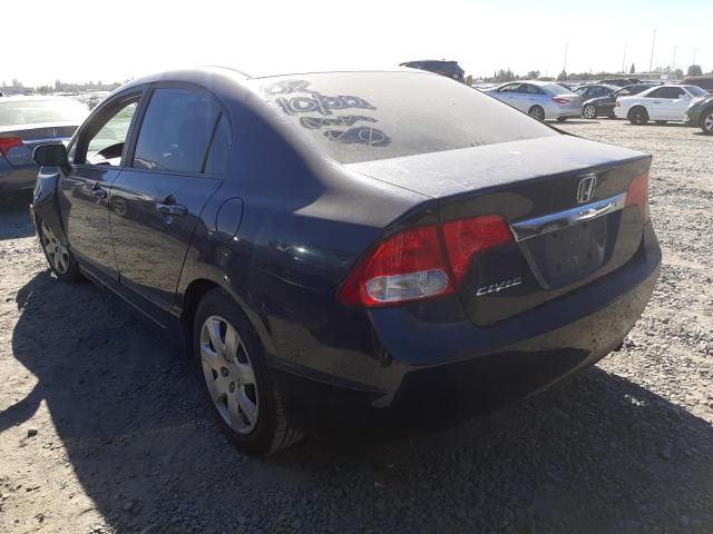 Photo 3 from auction – 2010 HONDA CIVIC LX with VIN 19XFA1F52AE053145