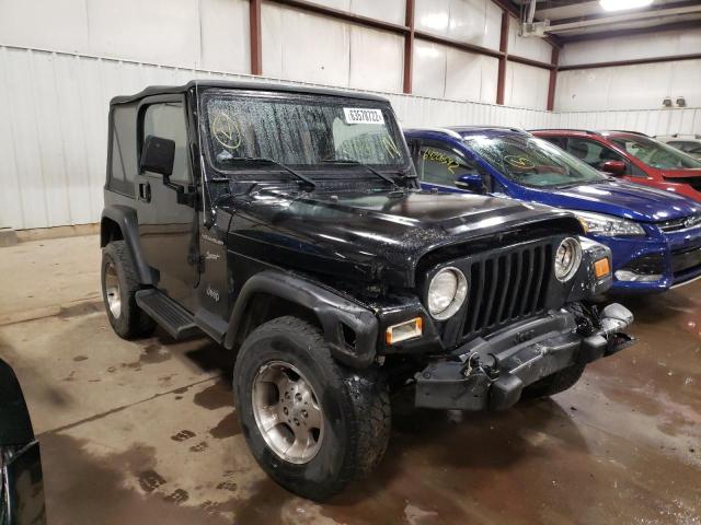 JEEP WRANGLER / 2002 with VIN 1J4FA49S32P736342 - Photo from auction