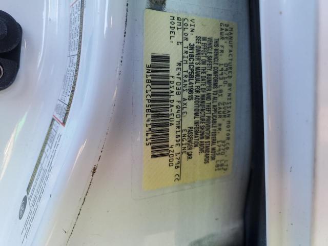 صورة رقم 10 من المزاد - 2011 NISSAN VERSA S مع VIN 3N1BC1CP5BL419615